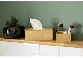 WENKO 23925100 - Dispenser pentru șervețele TERRA 25x13 cm maro