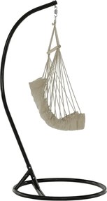 Scaun balansoar suspendabil, alb, PLATO NEW