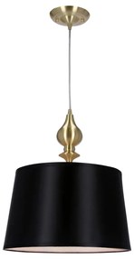 Lustră negru/auriu ø 35 cm Prima Gold – Candellux Lighting