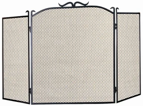 Paravan pentru șemineu 61 x 102 cm