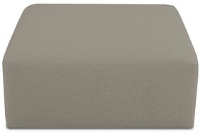 Modul pentru canapea maro deschis cu tapițerie din stofă bouclé Roxy – Scandic