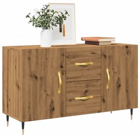 vidaXL Dulap, stejar artizanal, 100x36x60 cm, lemn prelucrat