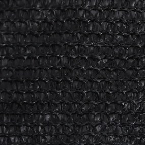 Pânză parasolar , negru, 5x8 m , hdpe, 160 g/m²