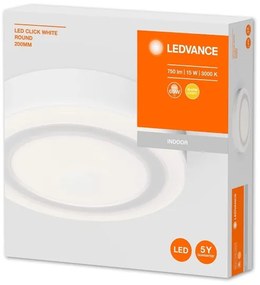 Plafonieră LED Ledvance ROUND LED/15W/230V d. 20 cm
