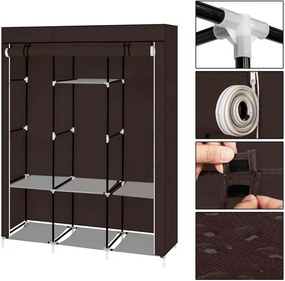 Sifonier mobil, dimensiuni 130x45x170 cm