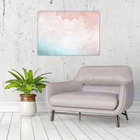 Tablou - Mandala pe zid 2 (70x50 cm)