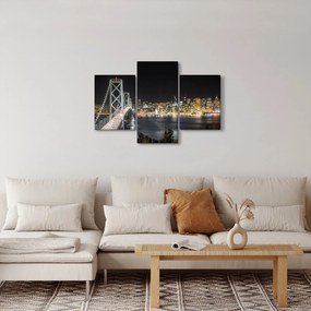 Tablou cu podul Brooklin și New York (90x60 cm)