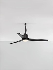 Lustra LED cu ventilator si telecomanda exterior IP54 BLOWY