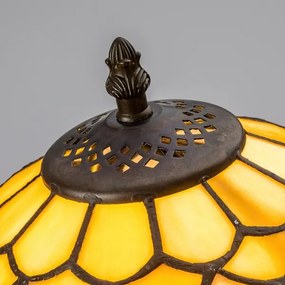 Brilagi - Lampă de masă Tiffany MARGARET, cu vitralii, 1xE27/40W/230V