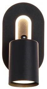 Aplica de perete cu spot metal negru San Diego