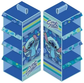 Disney Lilo și Stitch Leaf organizator pentru dulap suspendat 4 compartimente