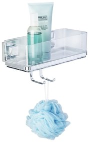 Suport cu 2 cârlige Wenko cu sistem de prindere Vacuum-Loc, până la 33 kg