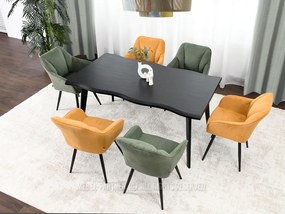 Scaun Bonita (verde + negru). 1110965
