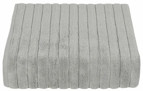 Prosop baie micro bumbac DELUXE gri, 70 x 140 cm, gri, 70 x 140 cm