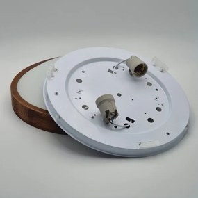 Plafonieră LED Brilagi CARVALHO SLIM 2xE27/60W/230V stejar cireș d. 37 cm