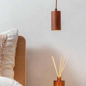 Pendul cu Spot din bambus maro Java