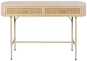 Masă consolă bej 40x120 cm Amaya – White Label