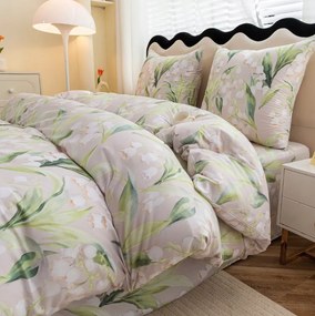 Lenjerie de pat din microfibra MUGUET cu model Dimensiune lenjerie de pat: 70 x 80 cm | 140 x 200 cm