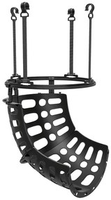 SPORTNOW Sistem de Returnare a Mingii de Baschet rotation à 360° 35,6 x 35,6 x 75,5 cm negru | Aosom Romania