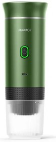 Aligator ACM003 - Cafetieră portabilă reîncărcabilă PortaCaffé 3 în 1, 72 W / 7500 mAh, verde