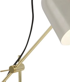 Veioza/Lampa de masa design decorativ Odyssey gri/auriu