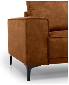 Fotoliu maro din imitație de piele Copenhagen - Scandic