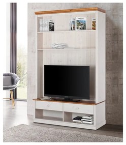 Set TV alb din lemn de pin 140x223 cm Anita – Støraa