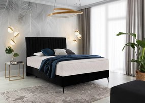 Pat tapitat, boxspring, 180x200 cm, Blanca 1, Eltap (Culoare: Bej)