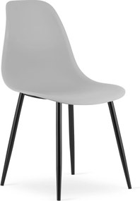 Scaun Bucatarie/Dining Velo Plus Gri Deschis