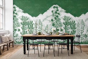 Fototapet, Eden, Green, Rebel Walls