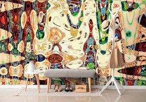 Tapet mama în design abstract