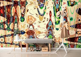 Tapet mama în design abstract