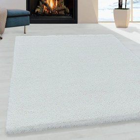 Covor alb 60x110 cm Fluffy – Ayyildiz Carpets
