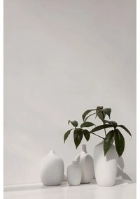Vază din ceramică Blomus Ceola, înălțime 18 cm, alb