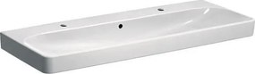 Geberit 500.253.01.1 - Lavoar dublu suspendat Smyle Square 120 x 48 cm, ceramică, alb