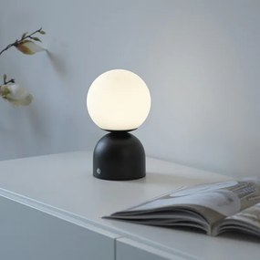 Schöner Wohnen 19218-18 - Lampă de masă LED RUDI, cu dimmer, LED/1,2W/5V, neagră