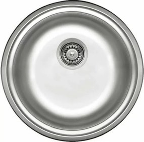 Chiuveta Deante Twist inox satinat cu diametrul 42 cm