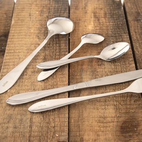 Tacâmuri argintii din oțel inoxidabil 24 buc. Satin – Orion