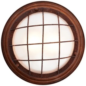 Brilliant - Plafonieră TYPHOON 2xE27/30W/230V roșu-maro