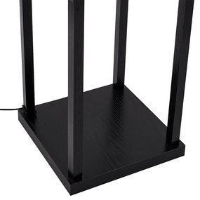 Lampă de podea de design negru și alb, cu LED integrat - Nea