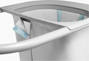 Coș de rufe gri deschis 2x40 l din material textil Duo – Joseph Joseph