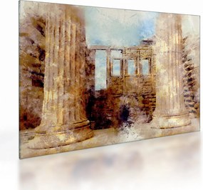 Tablou pe sticlă - Erechtheion, Atena, Grecia (70x50 cm)