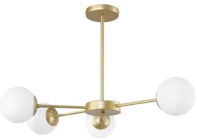 Lustră pe tijă MATI 4xG9/20W/230V aurie