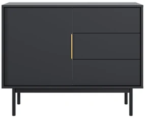 Comoda VIVALA 1D3S, negru