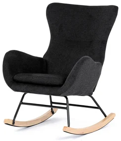 Fotoliu balansoar BK2, negru