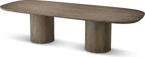 Masa dining deosebita design LUX Glenmont 300x120cm