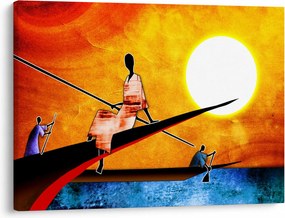 Tablou picturii epochale străveche (70x50 cm)