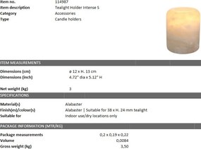 Suport lumanare design modern LUX Intense S 114987 HZ