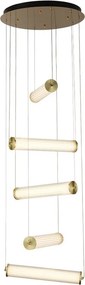 Lustra LED suspendata design modern Clamp aurie 63125-5GO SRT