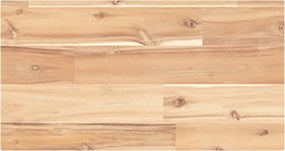 vidaXL Raft plutitor, 40x20x2 cm, lemn masiv de acacia netratat